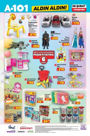 A101 26 Şubat 2026 4. Afiş
