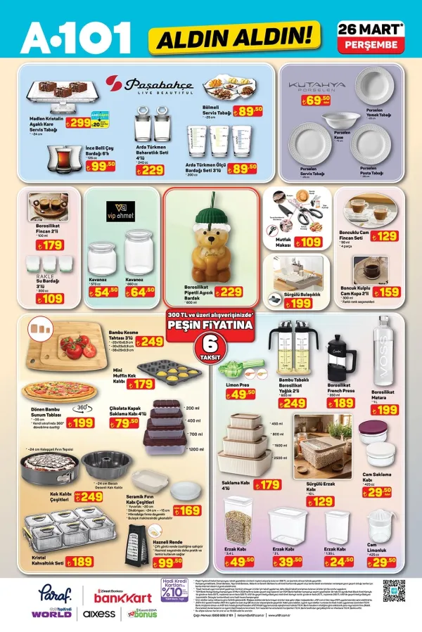  6. Kampanya : Arda Türkmen Baharatlık Seti ve Bambu Sunum Ürünleri Geliyor