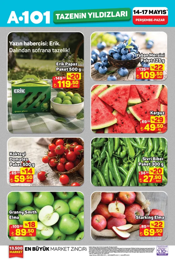 A101 14 Mayıs 2026 Kataloğu