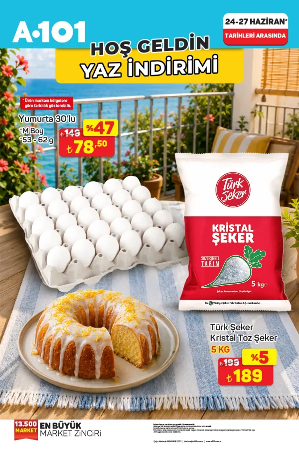 A101 24 Haziran 2026 Kataloğu