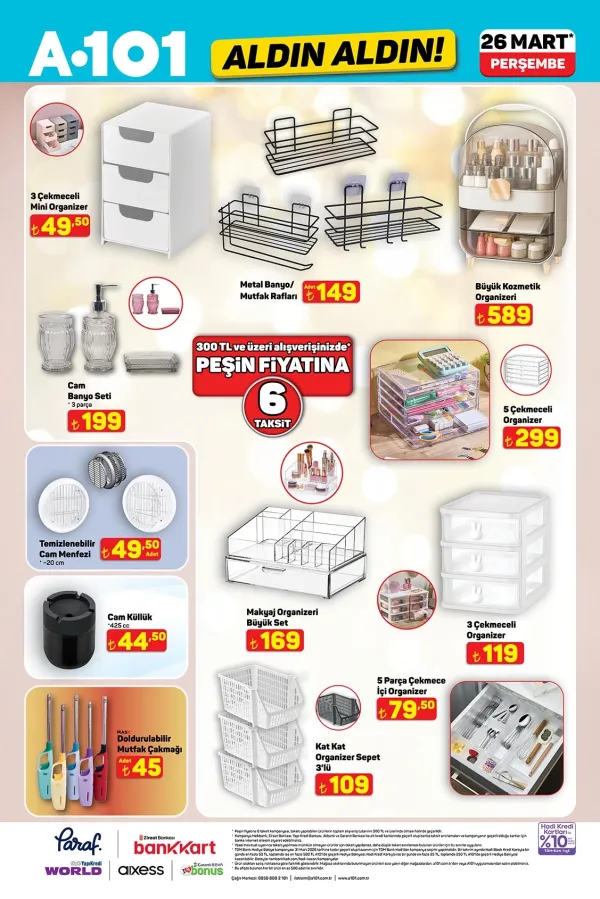A101 26 Mart 2026 Kataloğu