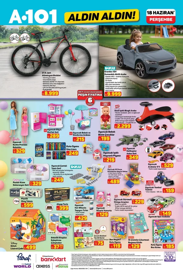A101 18 Haziran 2026 Kataloğu