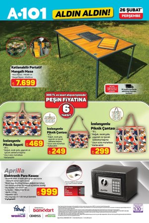 A101 26 Şubat 2026 8. Afiş