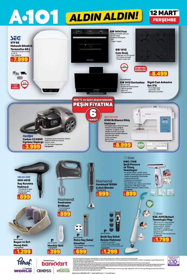 A101 12 Mart Aldın Aldın Fırsatları: Evinizi Yenileyecek Aktüel Ürünler Kataloğu İncelemesi