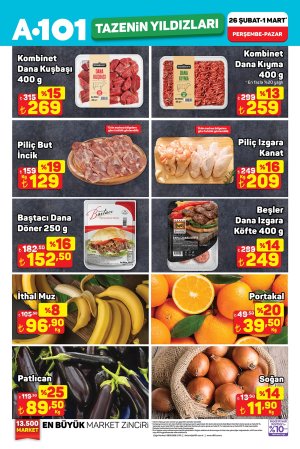 A101 26 Şubat 2026 Kataloğu