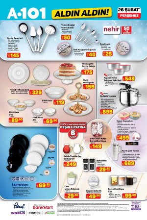 A101 26 Şubat 2026 3. Afiş