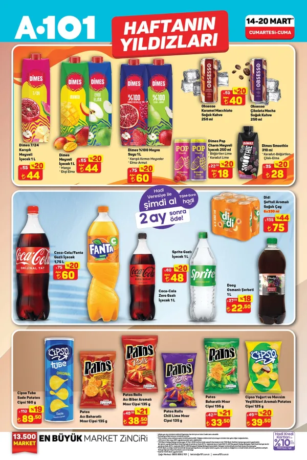 Afiş 5: Didi 6’lı Soğuk Çay ve Obsesso Kahve İndirimleriyle Geliyor