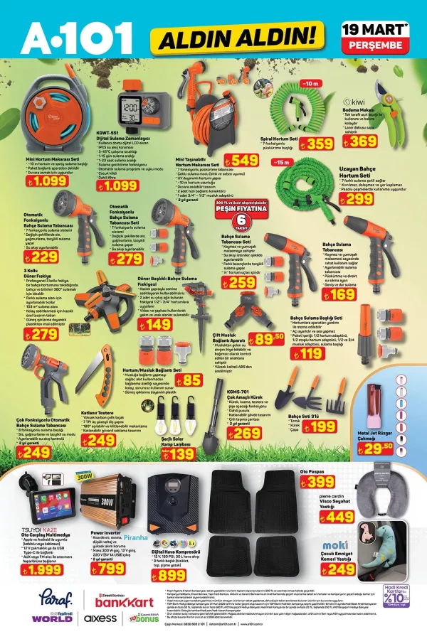 Afiş 7: Carplay Multimedya ve Dijital Sulama Zamanlayıcı Raflara Geliyor