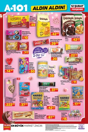 A101 10 Şubat 2026 market aktüel afişi