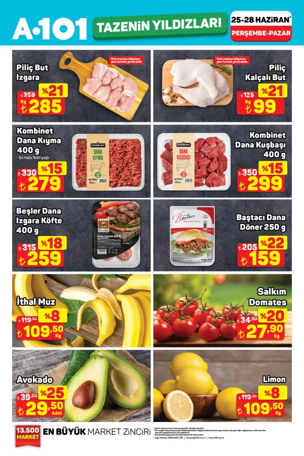 A101 25 Haziran 2026 Kataloğu