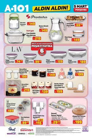 A101 5 Mart Aldın Aldın Kataloğu: Mutfak Gereçlerinde Dev İndirimler ve Şık Tasarımlar!