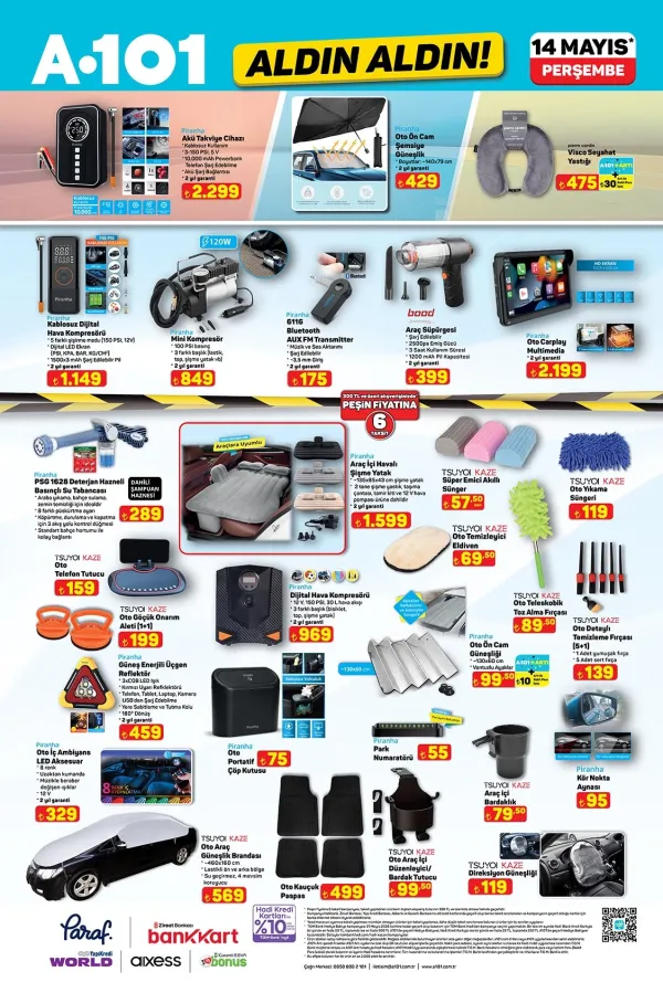 A101 14 Mayıs 2026 Kataloğu