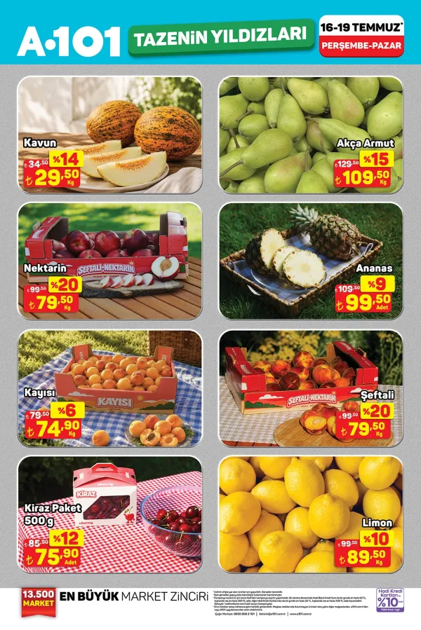 A101 16 Temmuz 2026 Kataloğu