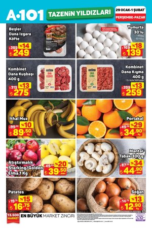 A101 31 Ocak 2026