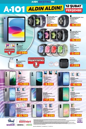 A101 11 Şubat 2026