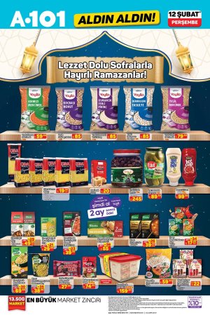 A101 11 Şubat 2026 3. Afiş