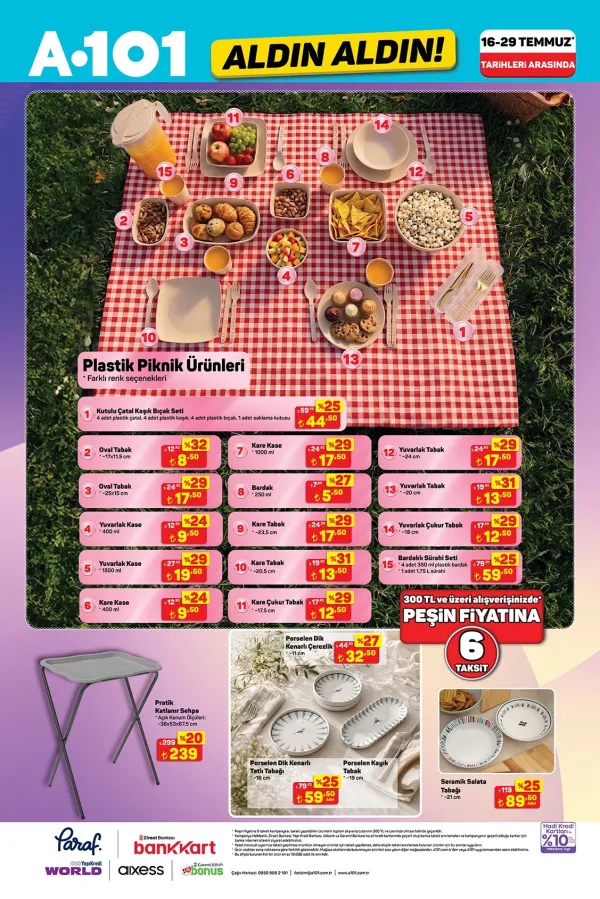 A101 16 Temmuz 2026 Kataloğu