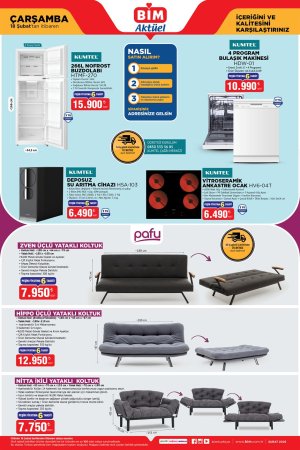 BİM 9 Şubat 2026 market aktüel afişi