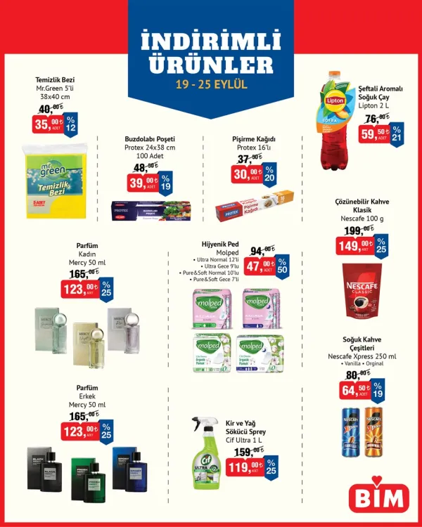 BİM Market 19 Eylül 2026 Kataloğu