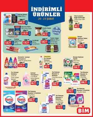 BİM 23 Şubat 2026 2. Afiş