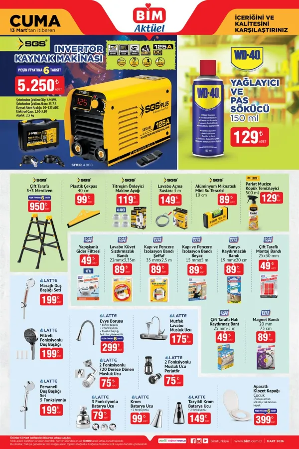 Aktüel Ürün Afişi