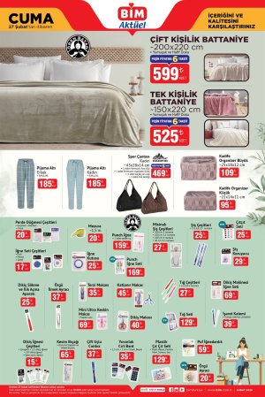 BİM 27 Şubat 2026 2. Afiş