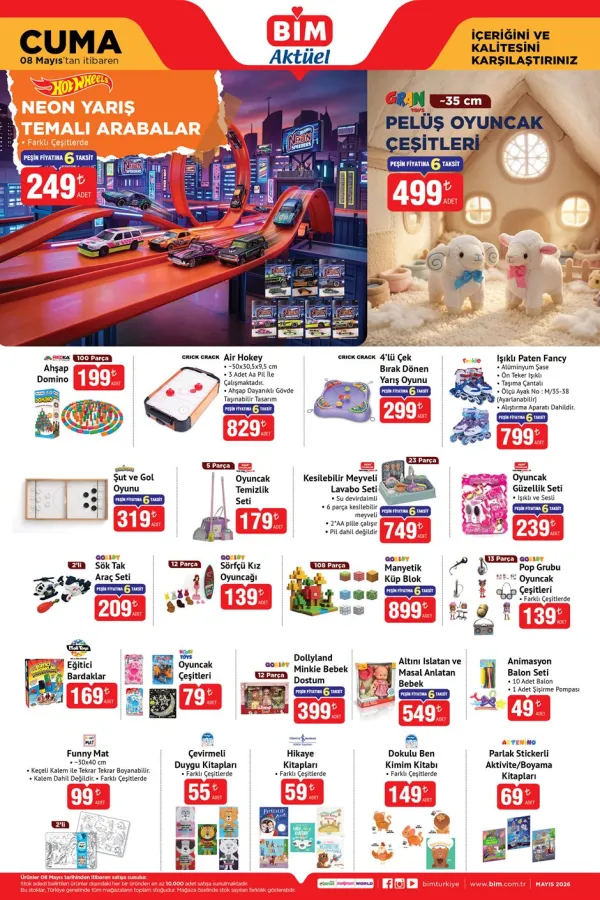 BİM Market 8 Mayıs 2026 Kataloğu