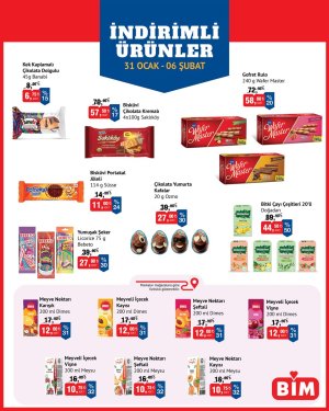 BİM 31 Ocak 2026 market aktüel afişi