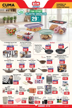 BİM 27 Şubat 2026 3. Afiş