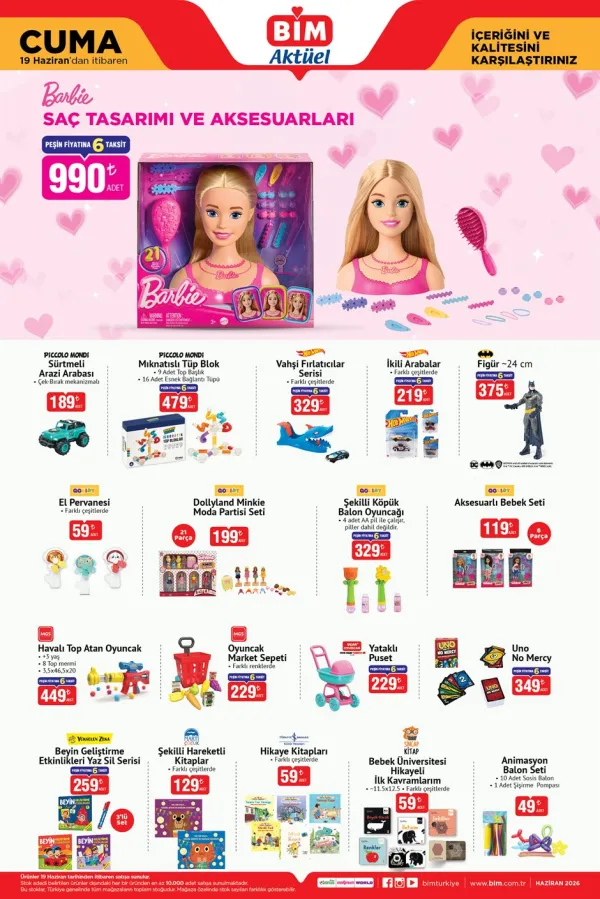 BİM Market 19 Haziran 2026 Kataloğu