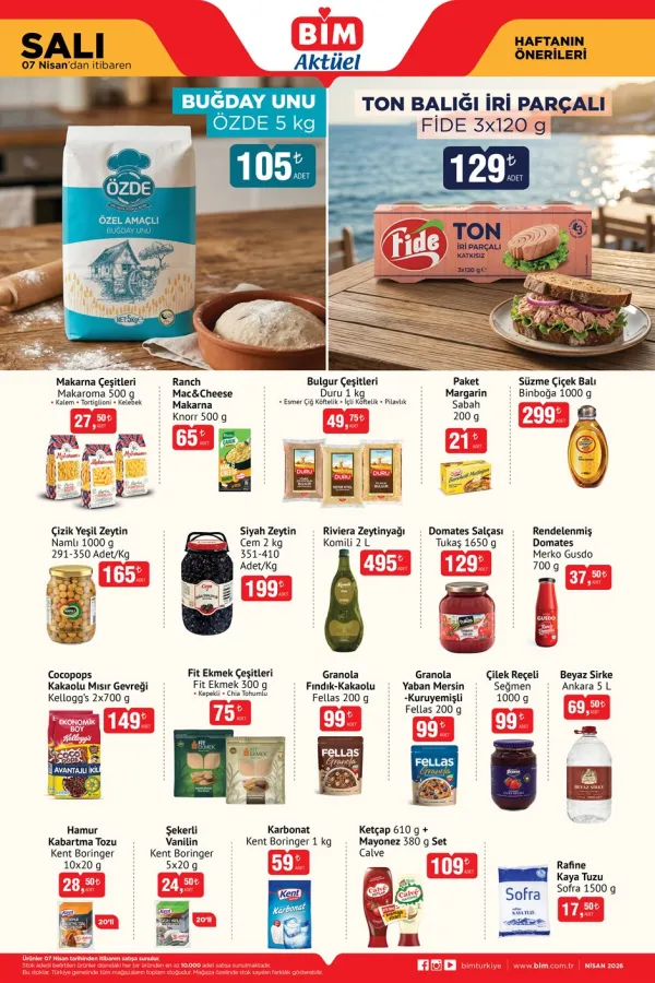  2. Kampanya : Komili Riviera Zeytinyağı ve Özde 5 kg Buğday Unu