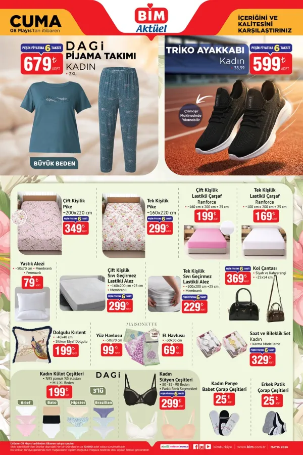 BİM Market 8 Mayıs 2026 Kataloğu