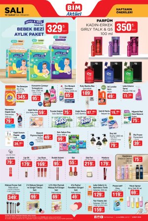 BİM 3 Şubat 2026 market aktüel afişi