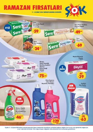 Şok Market 14 Şubat 2026