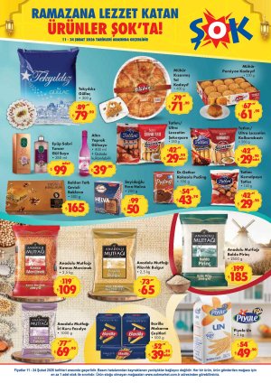 Şok Market 14 Şubat 2026