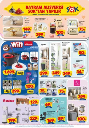 Afiş 3: Vileda Turbo ve Nostaljik Şekerlik ile Bayram Hazırlığı Başlıyor