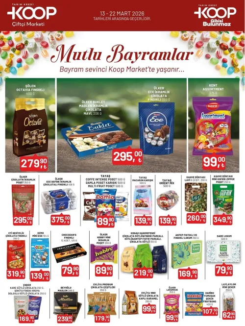 Afiş 2: Ülker Buklet ve Ece Çikolatada Bayram Hazırlığı