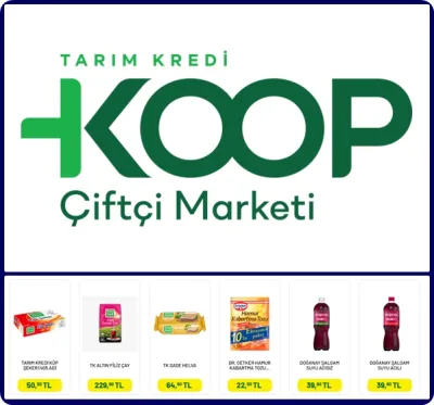 Tarım Kredi Market Haftalık İndirimli Ürünler ve Fiyat Listesini Duyurdu